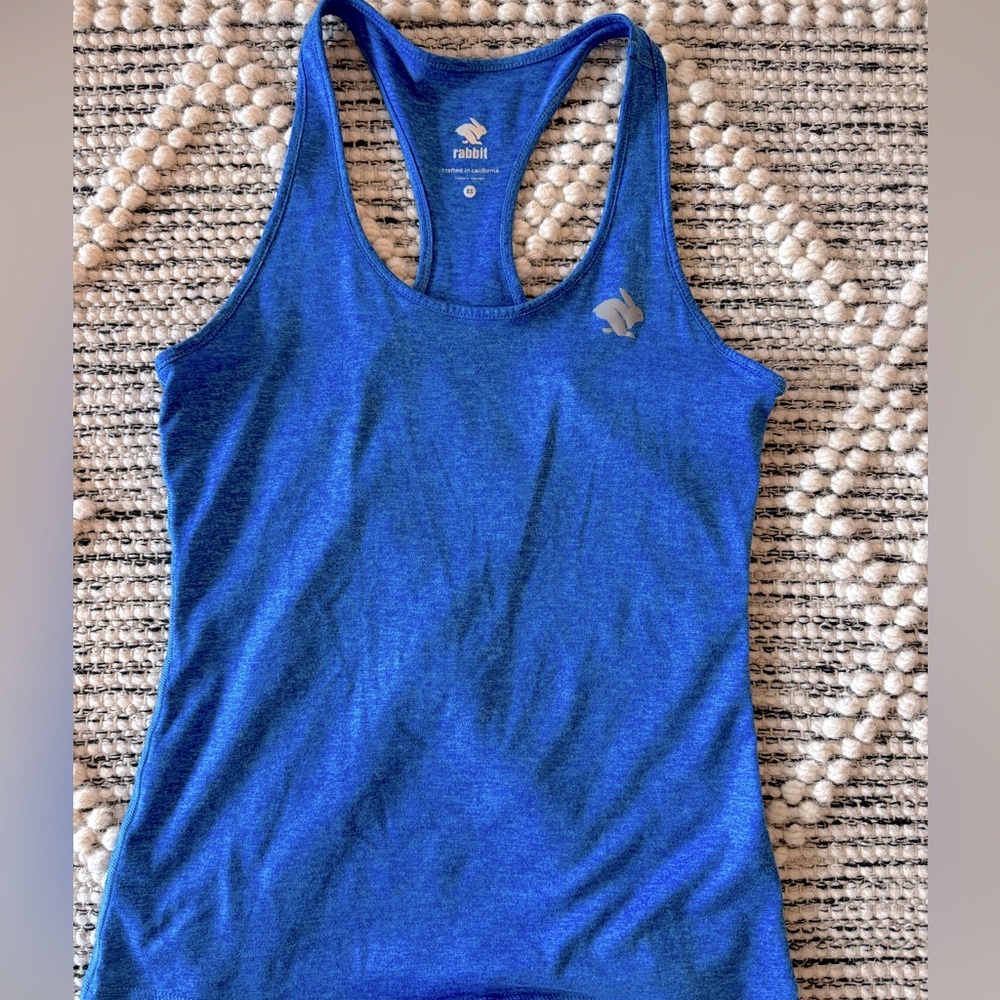 Racerback Tank Top in Blue